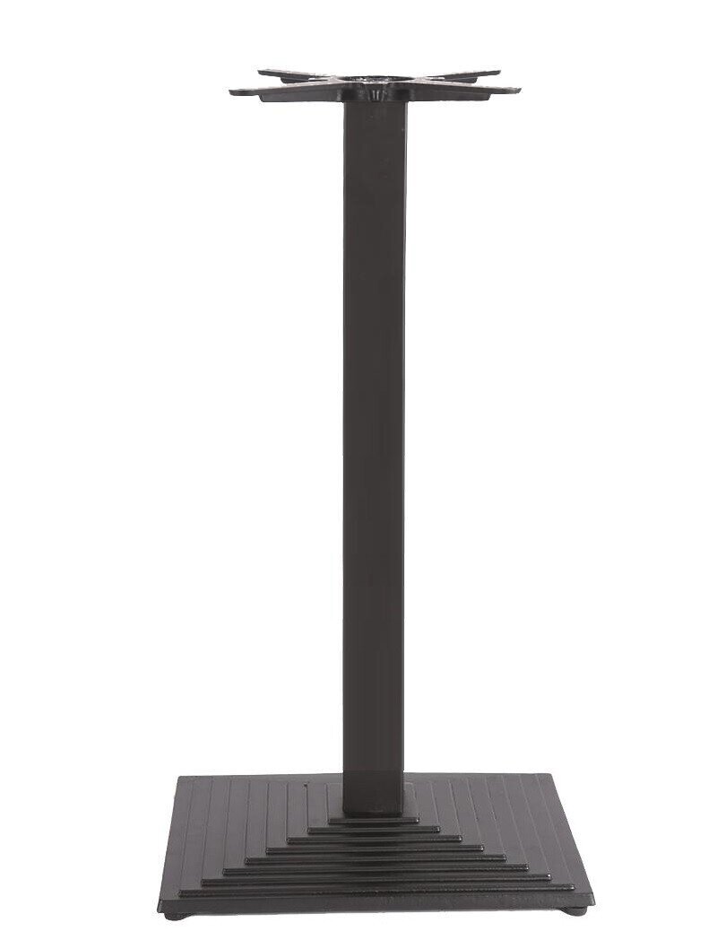 Base de mesa TIBER, alta, negra, base de 55 x 44 cms, altura 110 cms Base de mesa TIBER, alta, negra, base de 55 x 44 cms, altura 110 cms