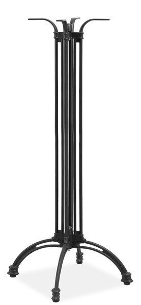 Base de mesa EIFFEL NEW, alta, aluminio, negra, altura 108 cms Base de mesa EIFFEL NEW, alta, aluminio, negra, altura 108 cms