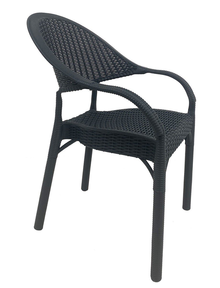 Sill�n RICK, apilable, polipropileno antracita