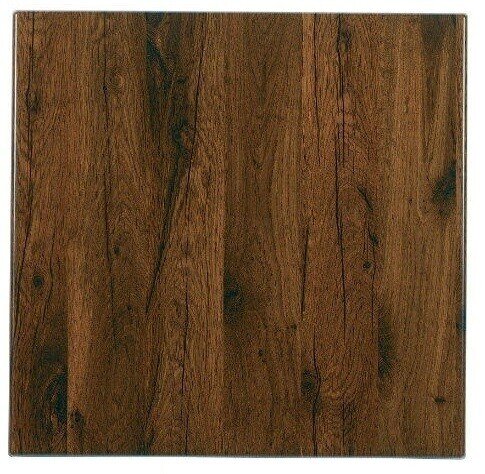 Tablero de mesa Werzalit-Alemania, ROBLE ANTIGUO 316, 70 x 70 cms*