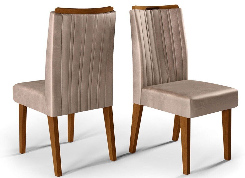 Silla ISIS, madera, tapizado veludo kraft Silla ISIS, madera, tapizado veludo kraft