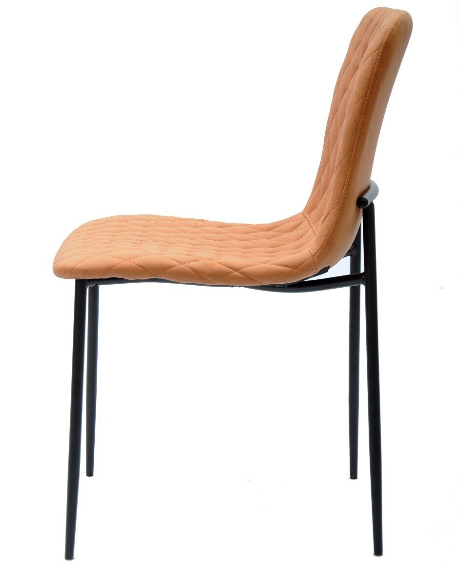 Silla PITT, metal, tapizado tejido t�cnico 7 naranja