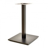 Mesa BEVERLY, negra, base de 72 cms y tapa de 70 cms. Color a elegir, Tableros de 70 cms: WERZALIT ALEMANIA - PIAZZA 102