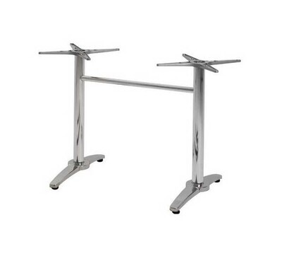 Mesa ROMA, aluminio, base rectangular tapa 120 x 80 cms. Color a elegir, Tableros 120x80 cms: WERZALIT SM - NEGRO 55