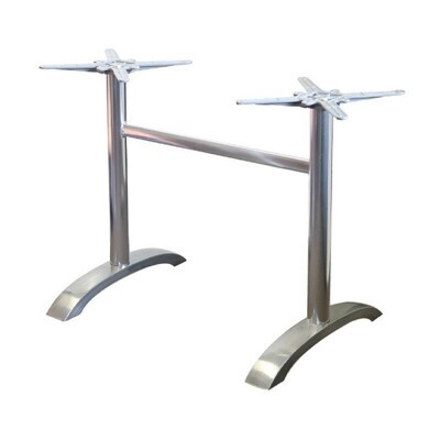 Mesa MILAN, aluminio, tapa 110 x 70 cms. Color a elegir, Tableros 110x70 cms: WERZALIT SM - MARR�N �XIDO 223