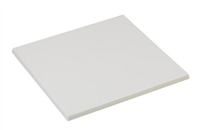 Tablero de mesa Werzalit SM, BLANCO 01, 70 x 70 cms*