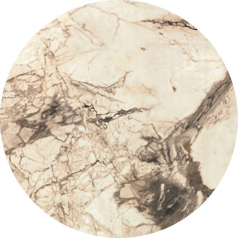 Tablero de mesa Werzalit SM, MARBLE ALMERIA 209, 60 cms de di�metro*.