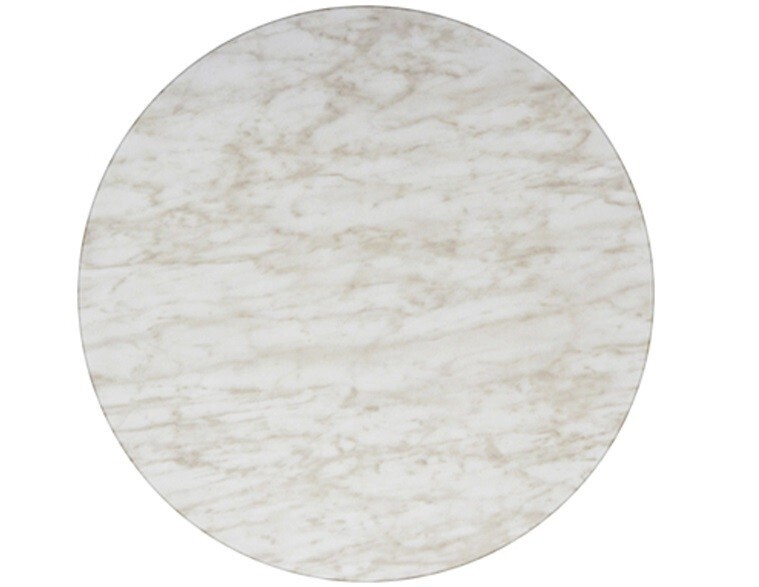 Tablero de mesa Werzalit SM, M�RMOL DE GENES 121, 60 cms de di�metro*.