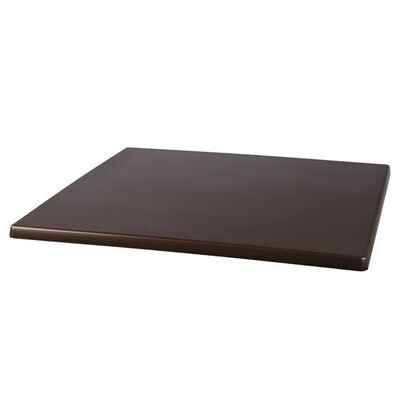 Tablero de mesa Werzalit-SM, VENGU� 103, 80 x 80 cms*