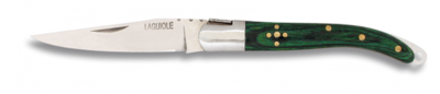 Navaja LAGUIOLE.Mikarta Verde.Hoja 6.5cm
