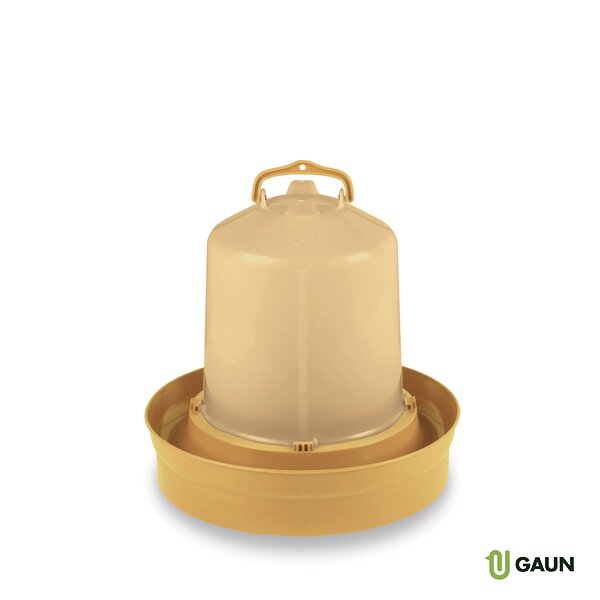 BEBEDERO PREMIUM 8 LTS. BASE PROFUNDA (ORO)