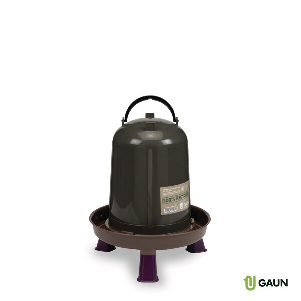 BEBEDERO AVES ECO RECICLADO 8 LTS. CON PATAS