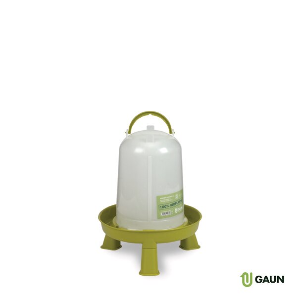 BEBEDERO AVES BIO 5 LTS. CON PATAS