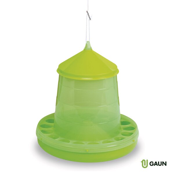 TOLVA PLASTICO AVES 4 KG. (PISTACHO)