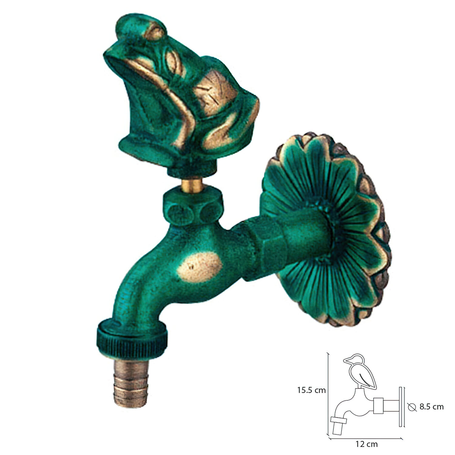 Grifo Jard�n R�stico "Rana"