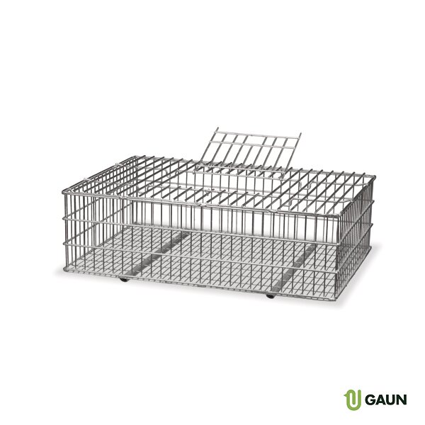 JAULA TRANSPORTE CONEJOS GALVANIZADA