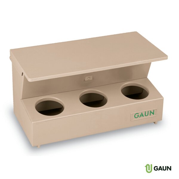 COMEDERO-TOLVA PLASTICO 3 HUECOS SUELO