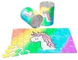 PUZZLE EN LATA REGALO UNICORNIO