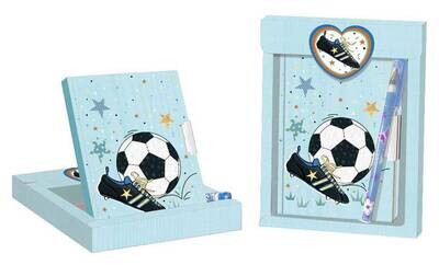 SET DE REGALO DIARIO + BOL͍GRAFO F�TBOL