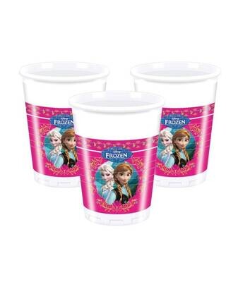 PACK DE 9 VASOS DE PL��STICO FROZEN