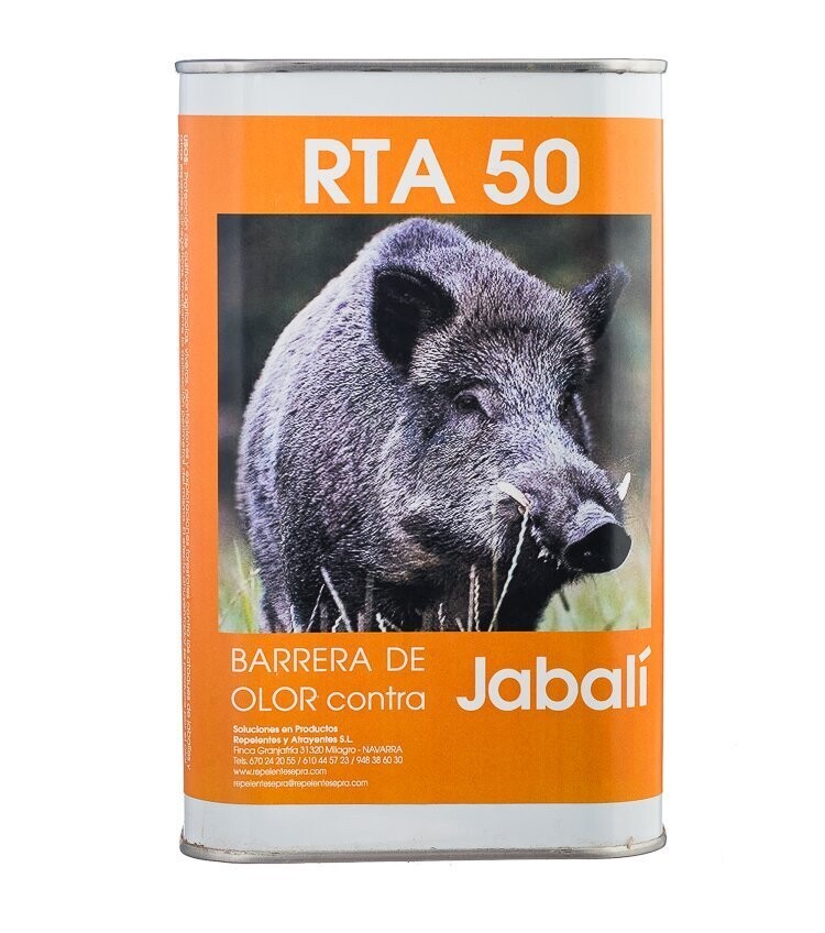 Barrera de olor para jabalís grandes fincas RTA50