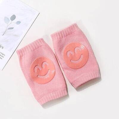 PAR DE RODILLERAS ANTIDESLIZANTES BEB�S ROSA