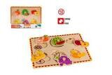 PUZZLE DE MADERA FRUTAS