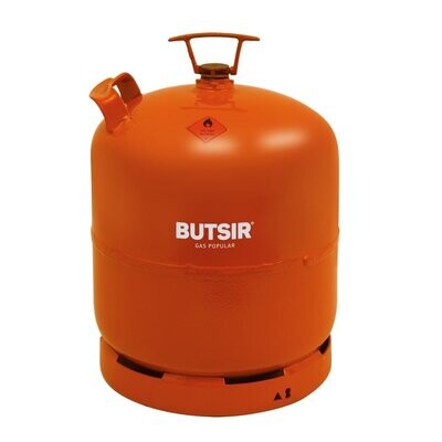 BOTELLA GAS BUTANO ROSCA BUTSIR 3 KG