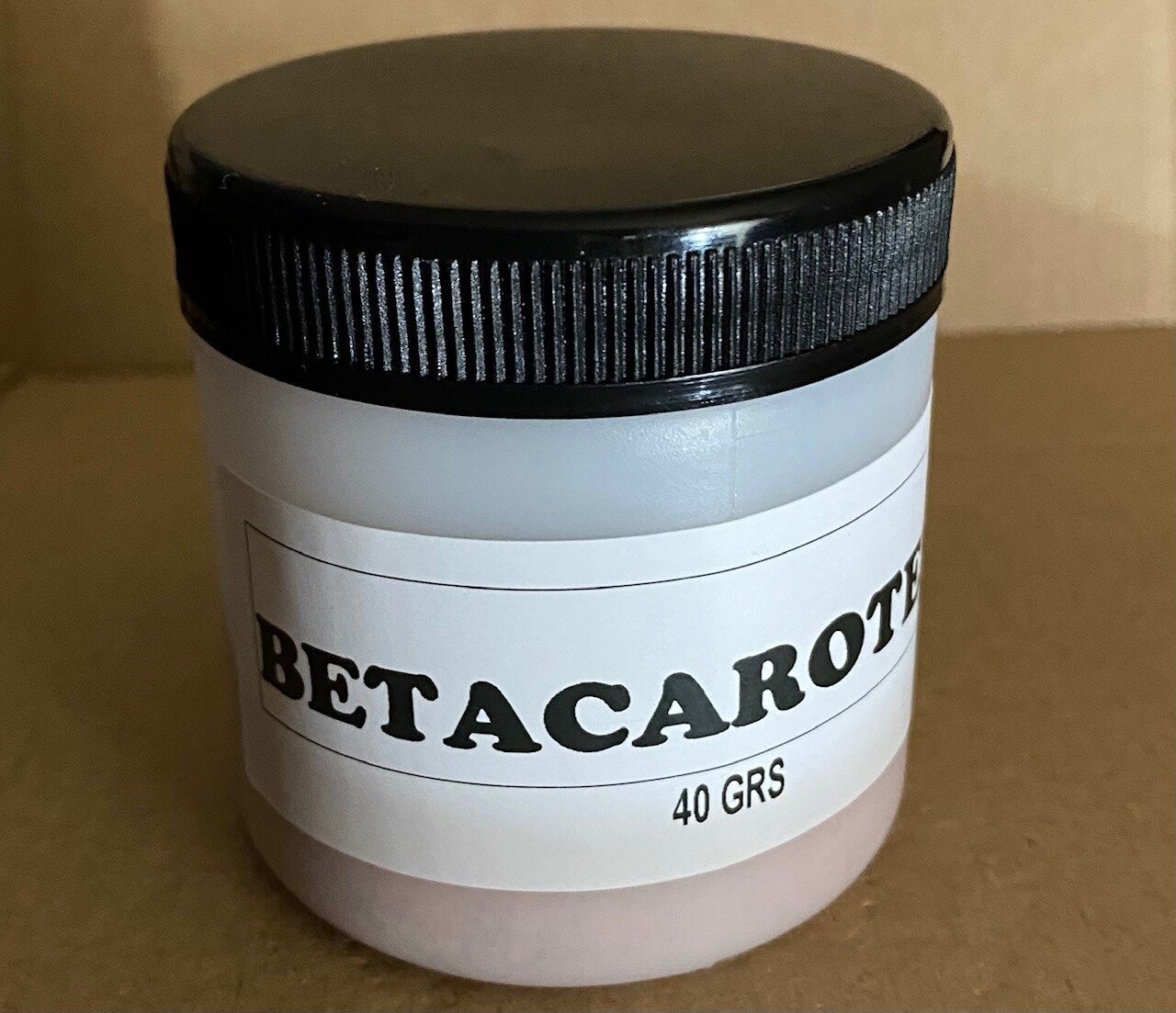 BETACAROTENO 40 GRS color rojo de canarios, pinzones, cardenales, etc