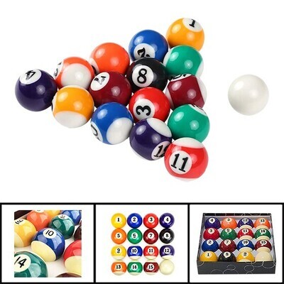 SET BOLAS BILLAR