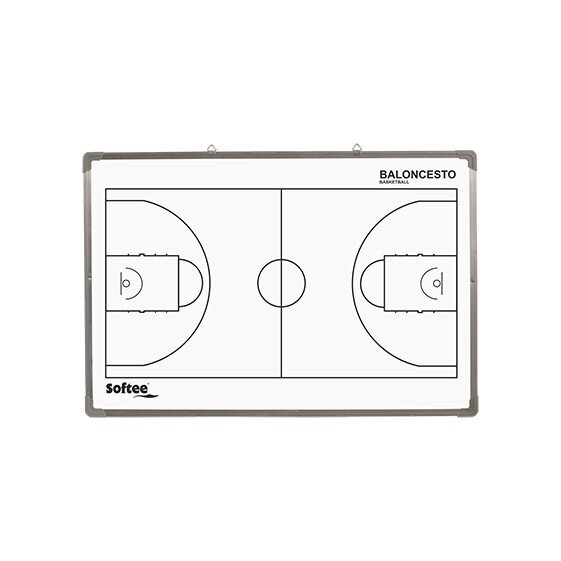 PIZARRA MAGN�TICA CERCO DE ALUMINIO 45 X 60 CM BALONCESTO