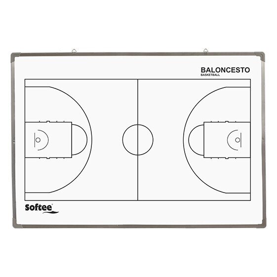 PIZARRA MAGN�TICA CERCO DE ALUMINIO 60 X 90 CM BALONCESTO
