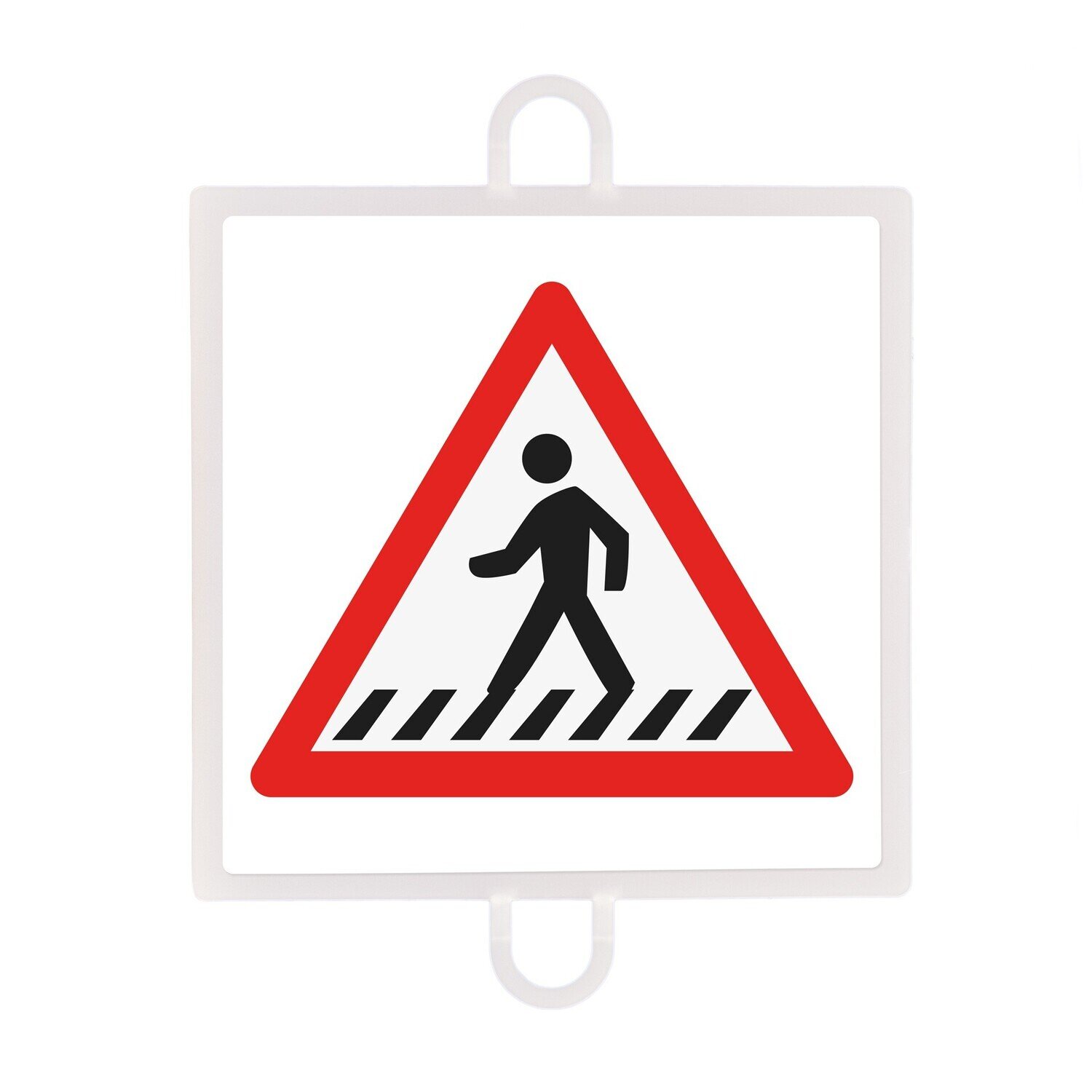 PANEL DE SE�ALIZACION TRAFICO DE PELIGRO N�2 (PEATONES)