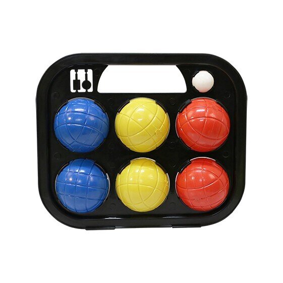 JUEGO 6 BOLAS PETANCA PVC