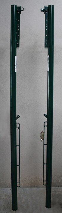 JUEGO POSTES VOLEIBOL METALICOS FIJOS REGULABLE A TENIS