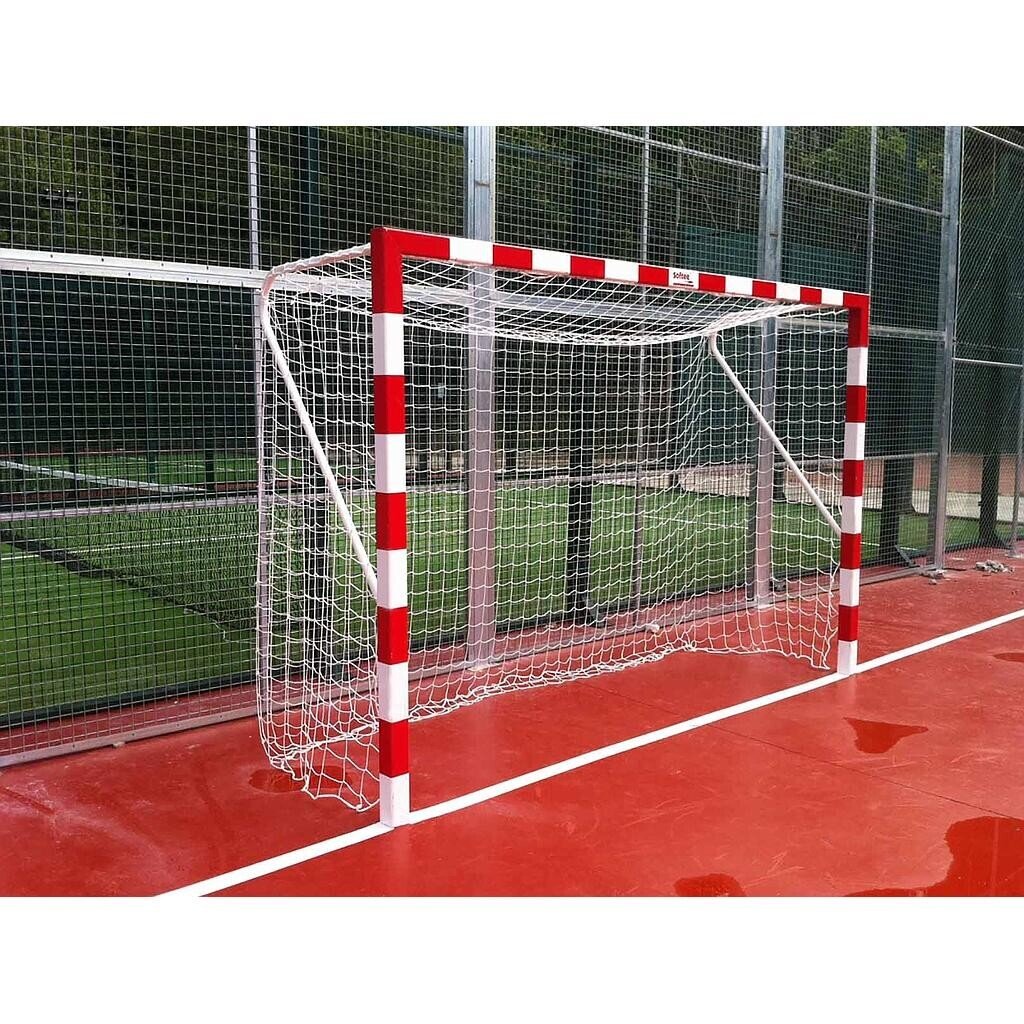 JGO PORTER�AS F.SALA/BALONMANO MET�LICAS FIJAS 80X80MM