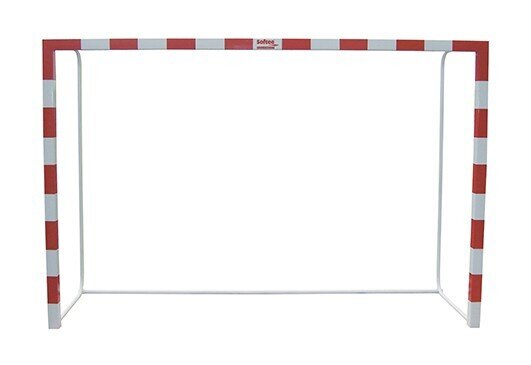 JGO PORTER�AS F.SALA/BALONMANO MET�LICAS TRASLADABLES 80X80MM CON BASE DE TUBO REDONDO