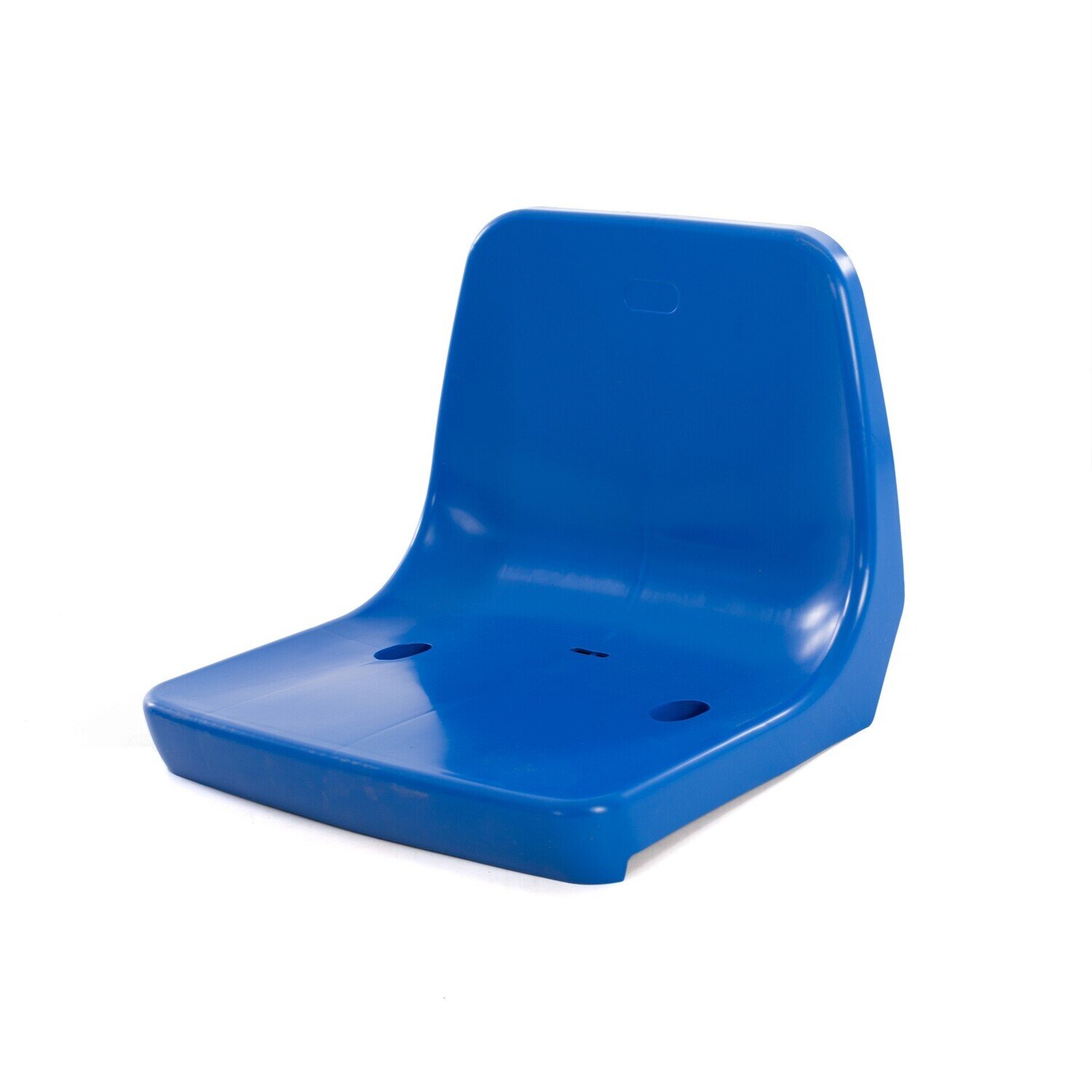 ASIENTO PVC CON RESPALDO AZUL