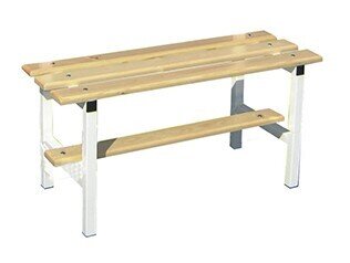 BANCO DE VESTUARIO SENCILLO SIN ZAPATILLERO  3 MTS