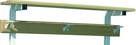 PERCHERO CON ESTANTE SUPERIOR 1MT