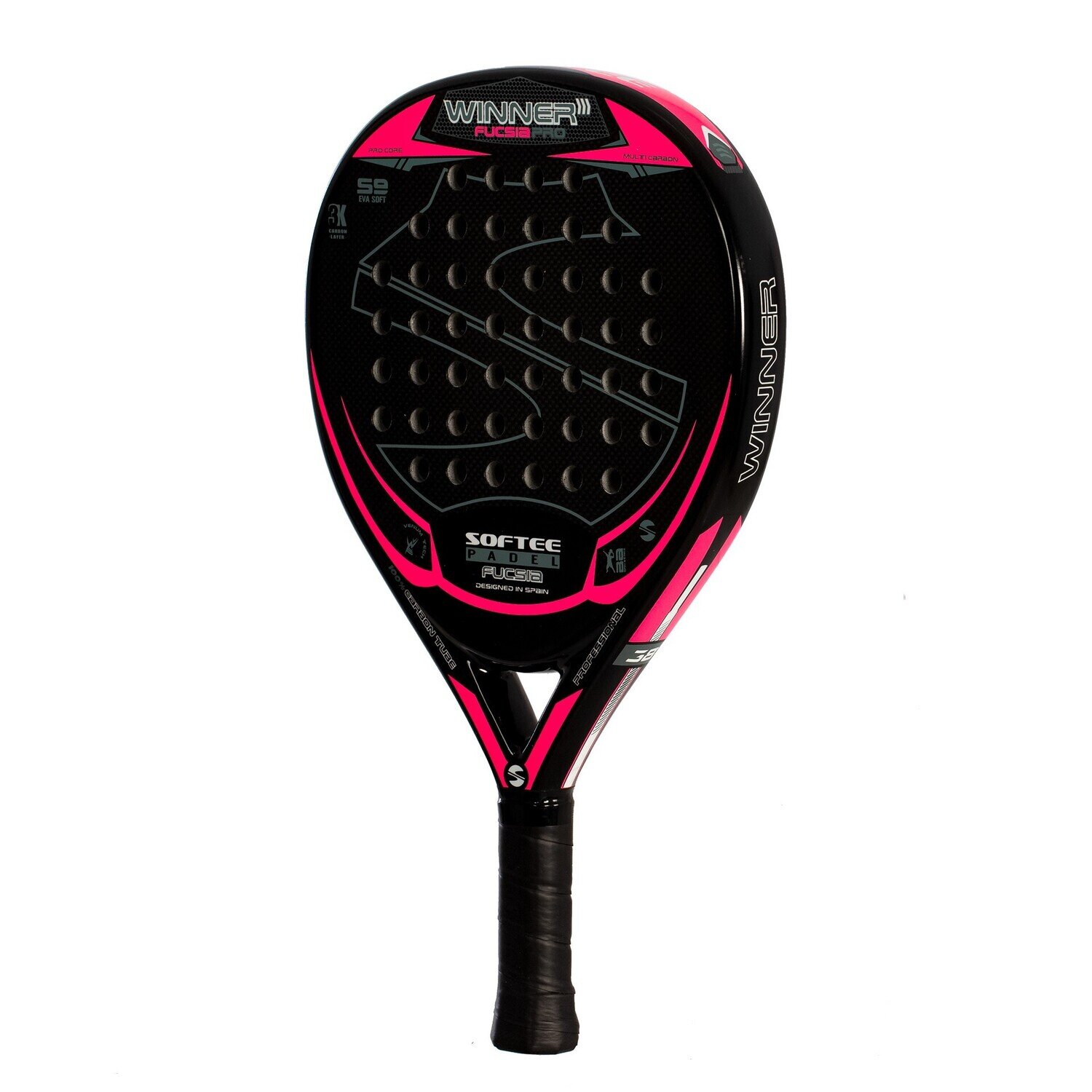 PALA PADEL SOFTEE WINNER PRO FUCSIA