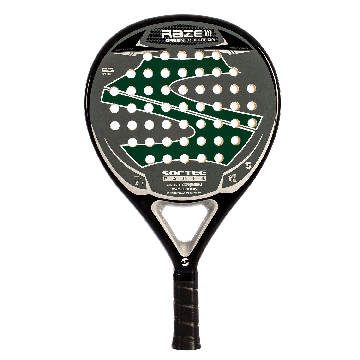 PALA PADEL SOFTEE RAZE EVOLUTION GREEN