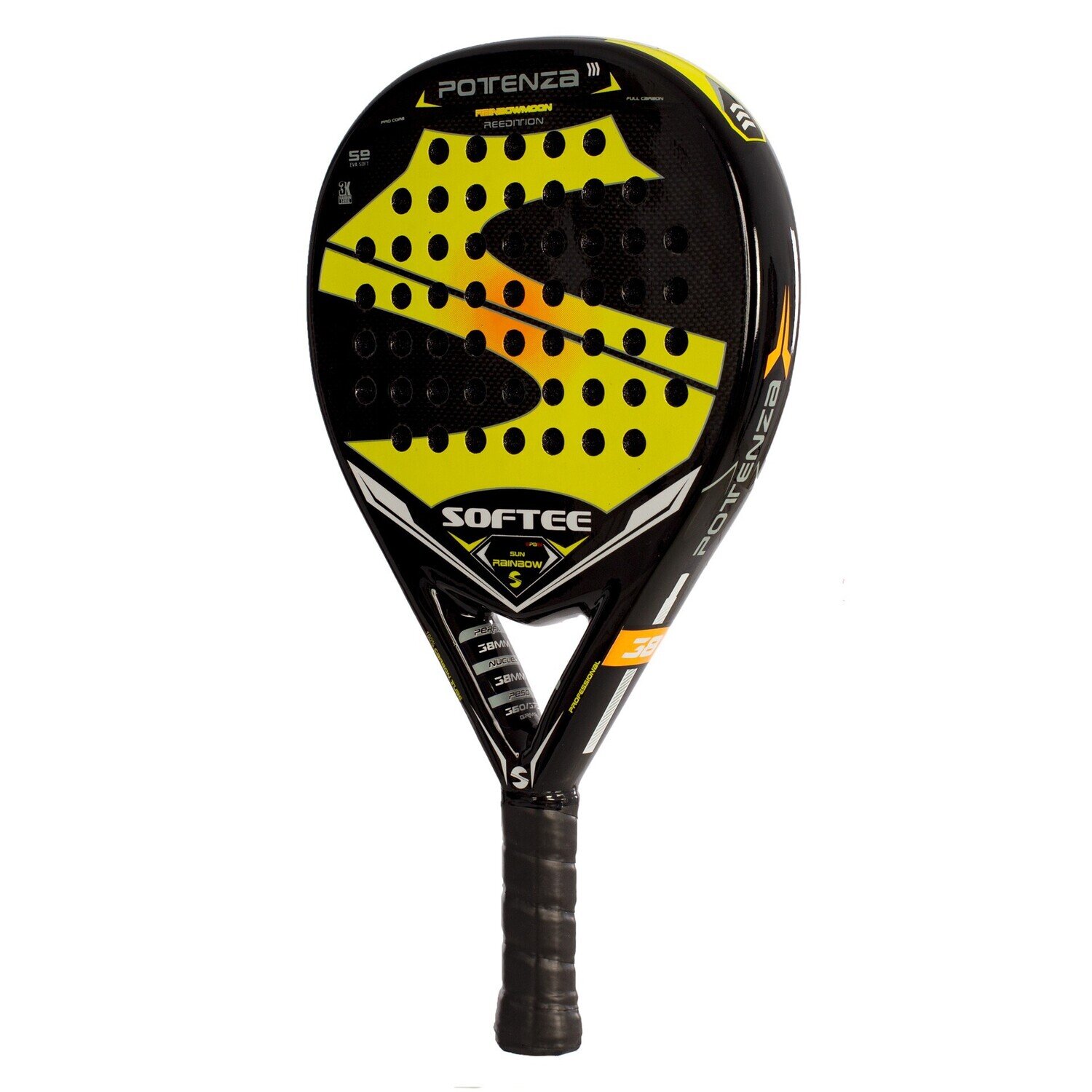 PALA PADEL SOFTEE POTENZA RAINBOW SUN DEFECTO EST�TICO