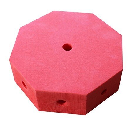 OCT�GONO PLASTAZOTE ROJO