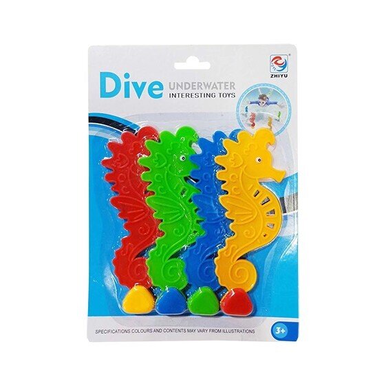 SET ACU�TICO 4 CABALLITOS DE MAR