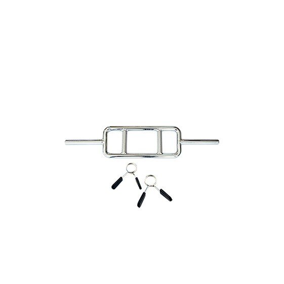 BARRA BICEPS / TR�CEPS CON FIJACIONES MUELLE