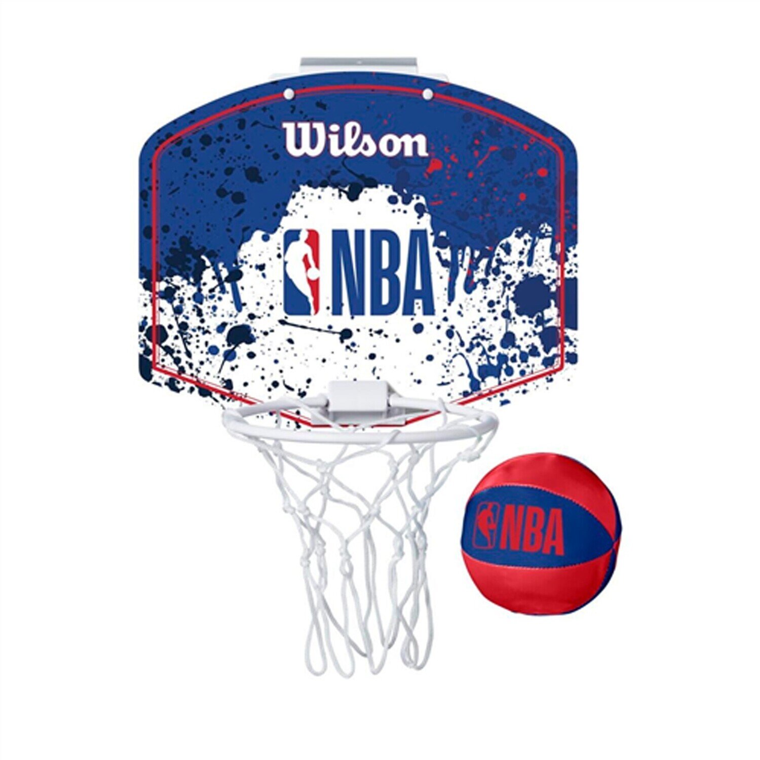SET MINICANASTA WILSON TEAM MINI HOOP NBA