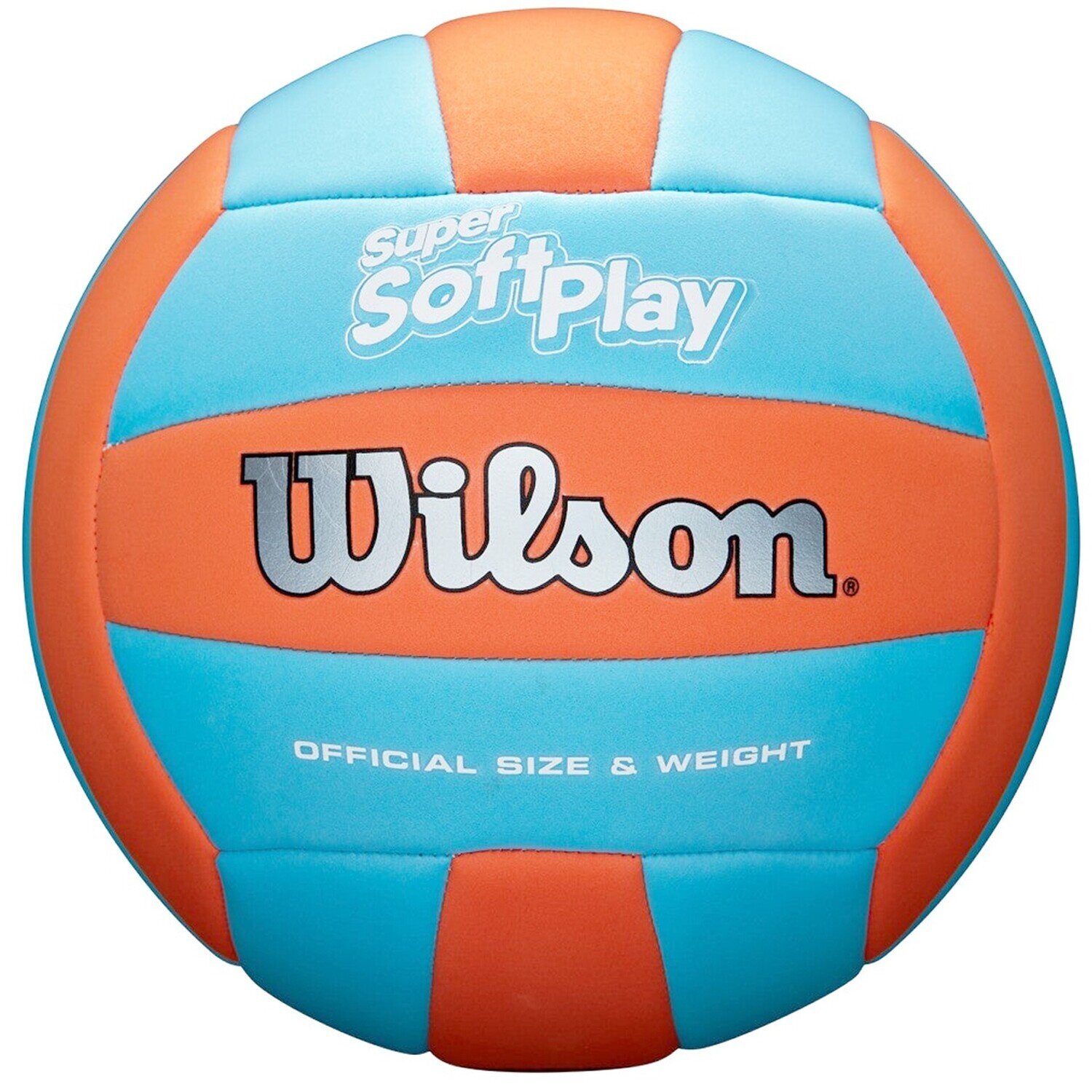 BALON VOLEIBOL WILSON SUPER SOFT PLAY SMU NARANJA/AZUL BALON VOLEIBOL WILSON SUPER SOFT PLAY SMU NARANJA/AZUL