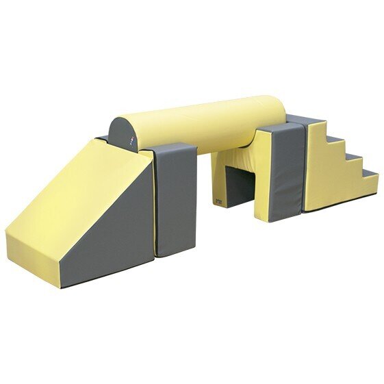 SET FIGURAS N�5 (ESCALERA, 2 ASIENTOS, CILINDRO Y RAMPA)60 CM