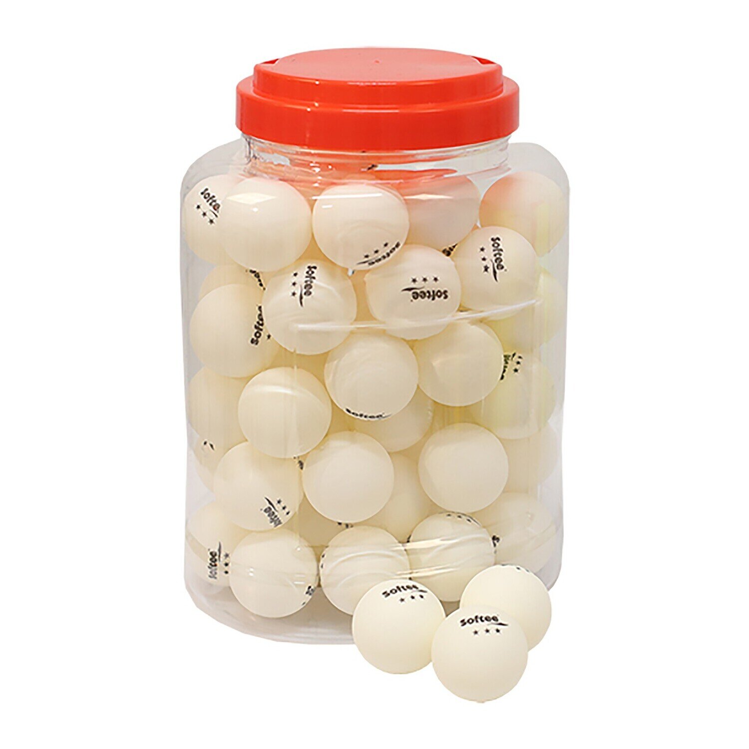 TARRO 60 PELOTAS TENIS DE MESA SOFTEE 40MM40MM